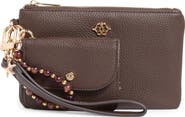Nanette Lepore Faux Leather Wristlet with Pouch