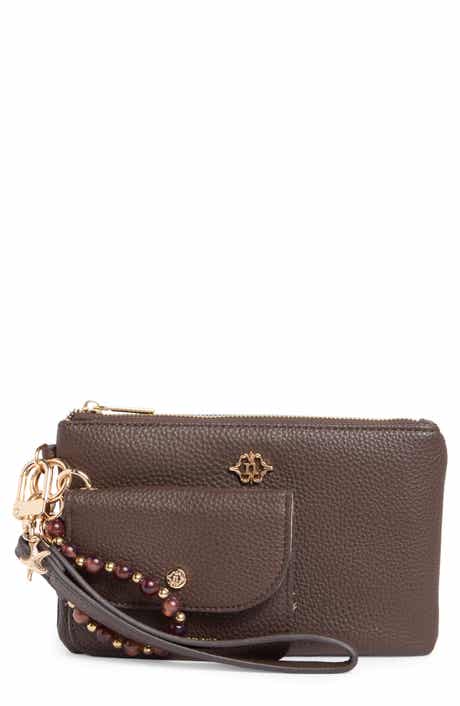 Nanette Lepore Faux Leather Wristlet with Pouch