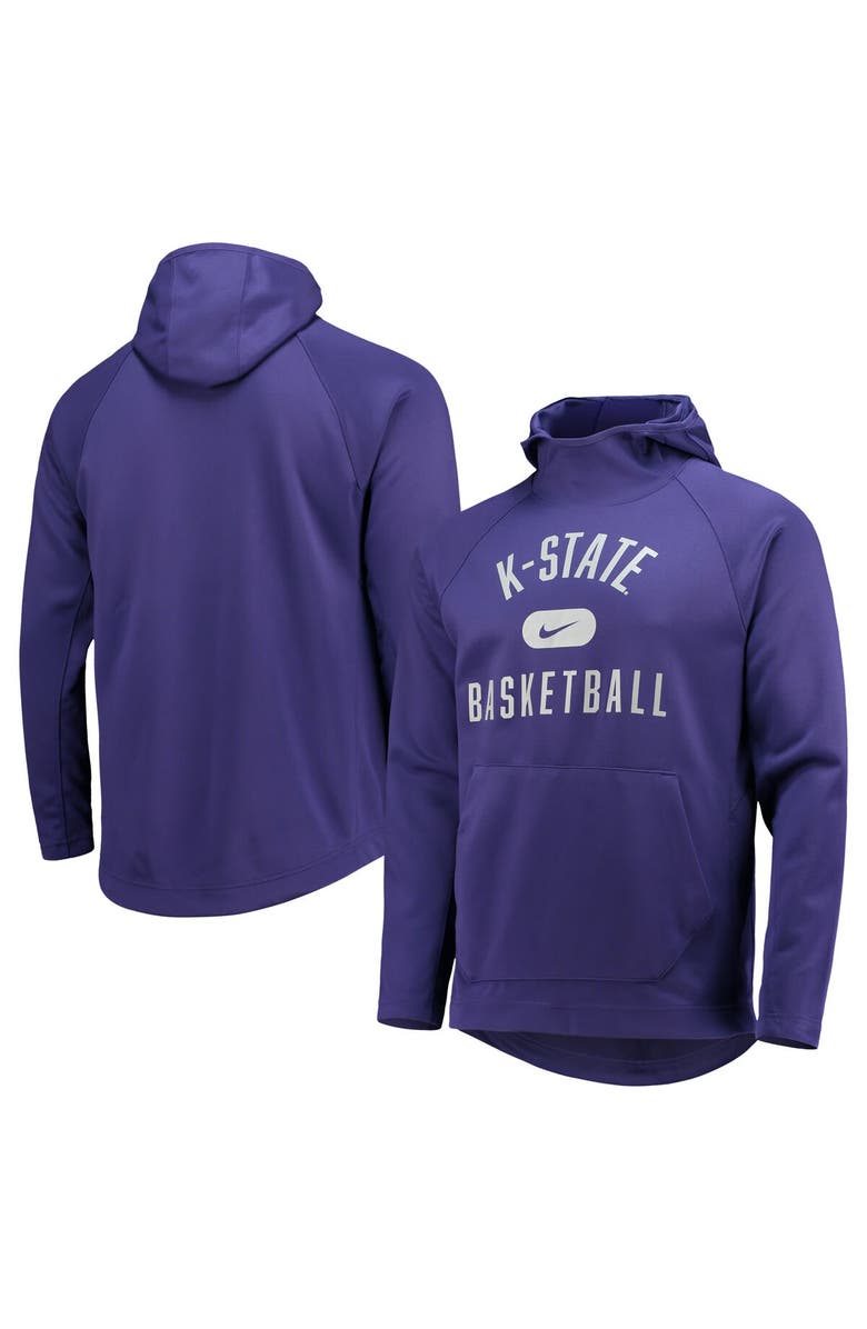 Nike Men's Nike Purple Kansas State Wildcats Spotlight Raglan Pullover Hoodie, Main, color, 