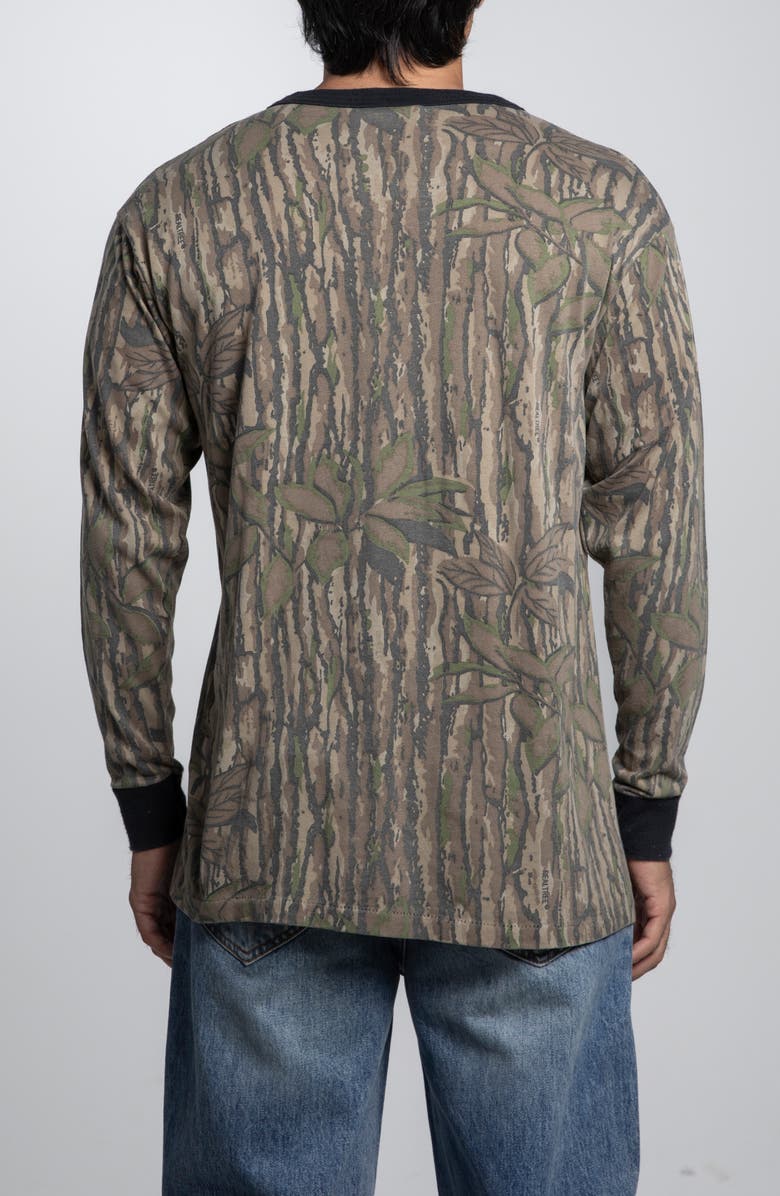 Elwood Vintage Real Tree Long Sleeve Tee, Alternate, color, 