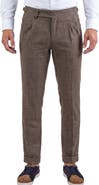 Maceoo Pleated Straight Leg Jeans