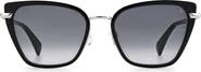 rag & bone 56mm Gradient Cat Eye Sunglasses