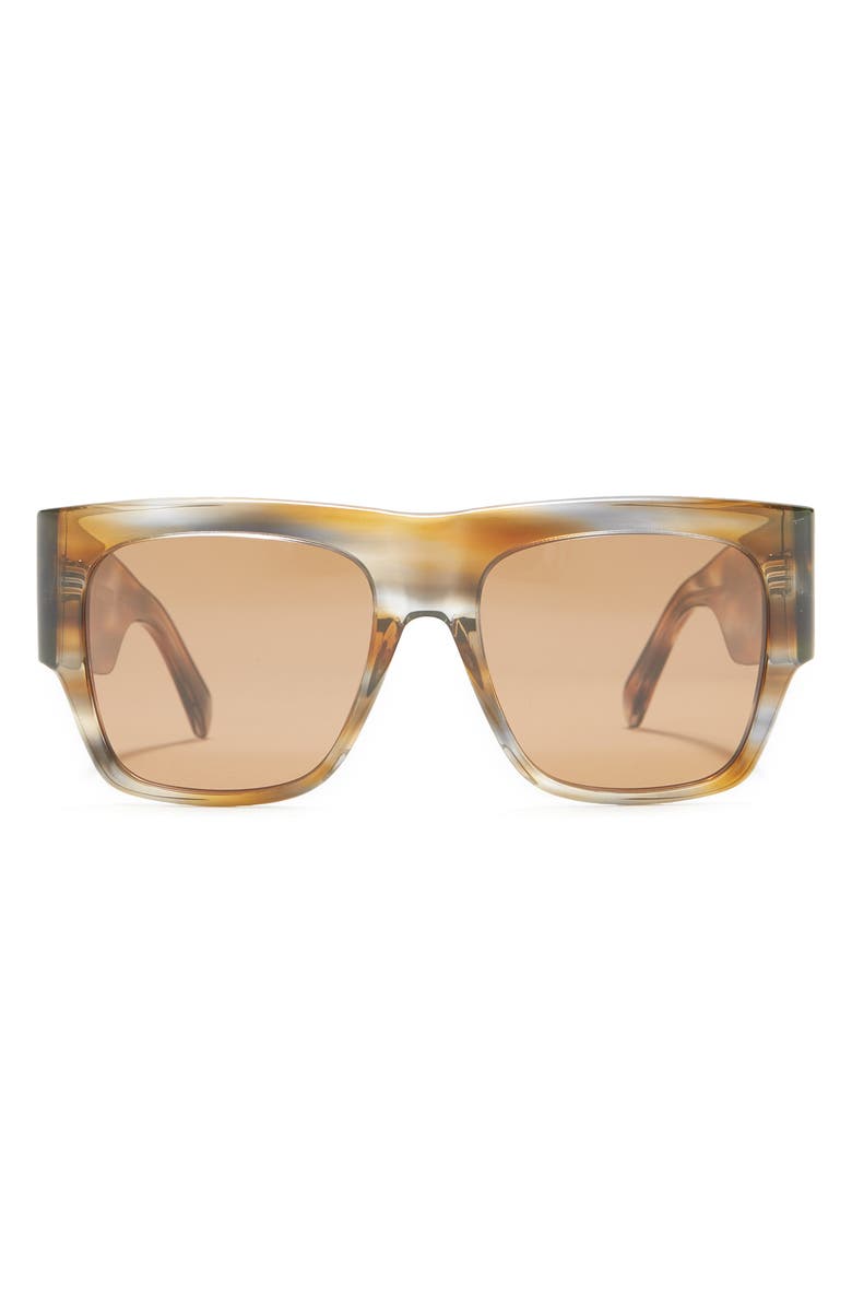 CELINE 53mm Square Sunglasses, Main, color, 