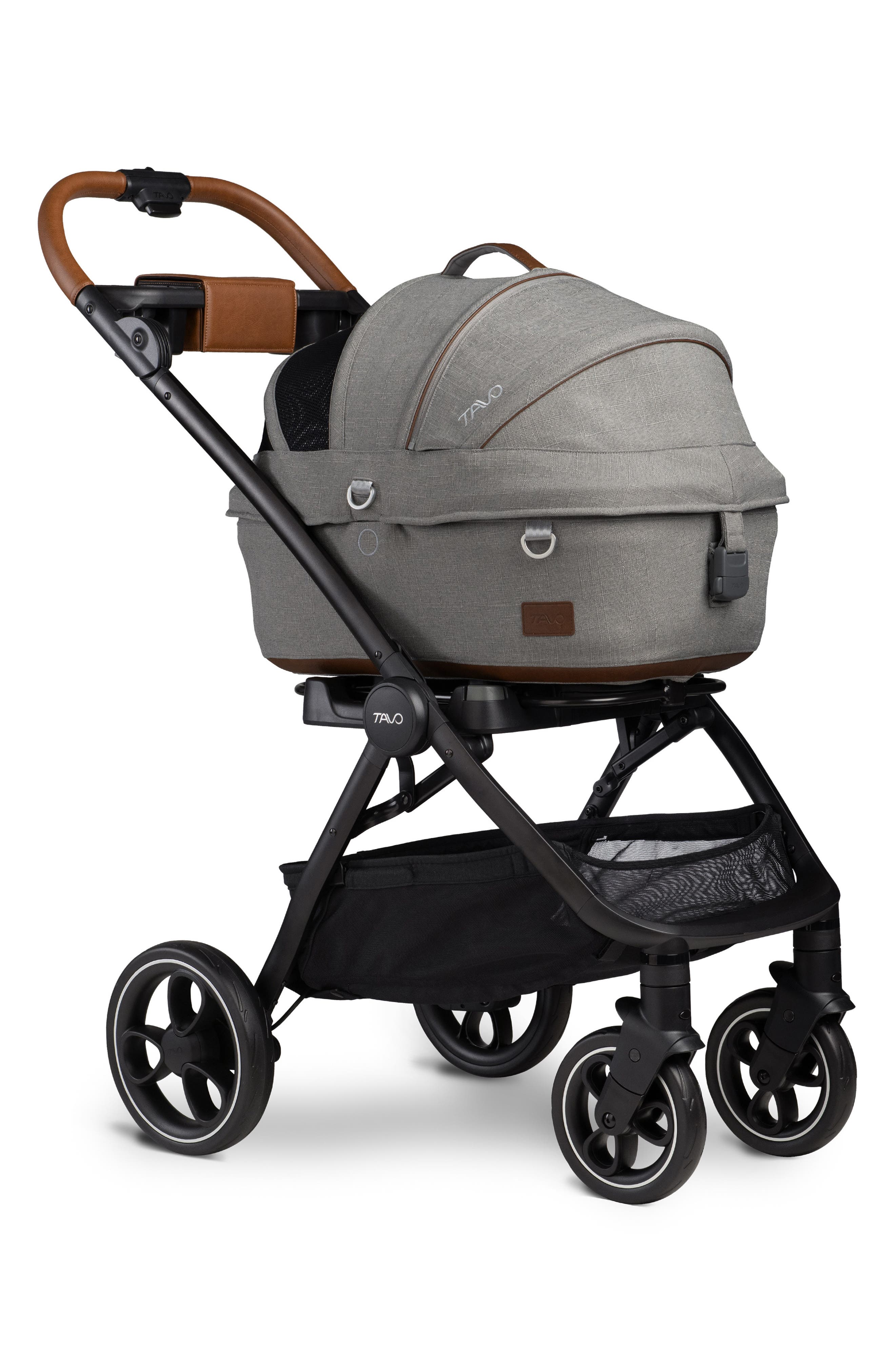 TAVO PETS Maeve™ Small Flex 3-in-1 Pet Car Seat & Stroller in Merle at Nordstrom