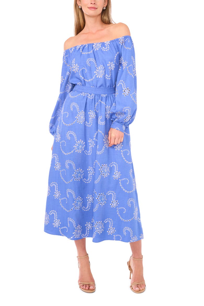 A-Line Maxi Skirt, Alternate, color, ULTRAMARINE