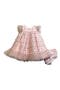 Barbara Heart Metallic Party Dress & Bloomers