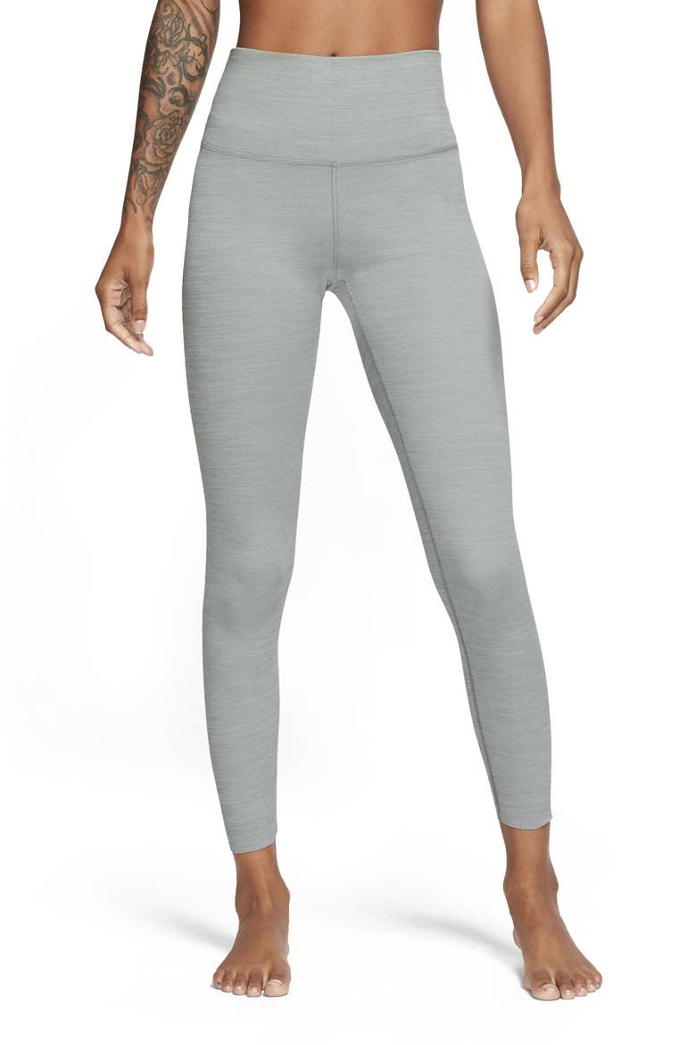 Yoga Luxe 7/8 Tights, Main, color, PARTICLE GREY/ PLATINUM TINT
