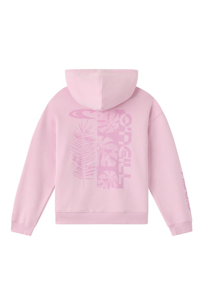 Kids' Botany Oversized Graphic Hoodie, Alternate, color, PINK
