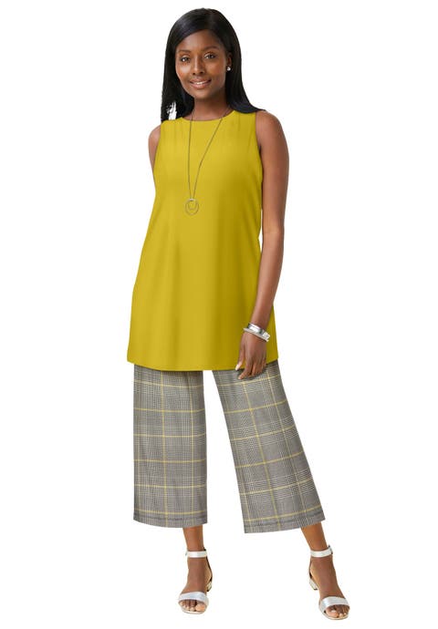 Stretch Knit Tunic Tank (Plus Available)