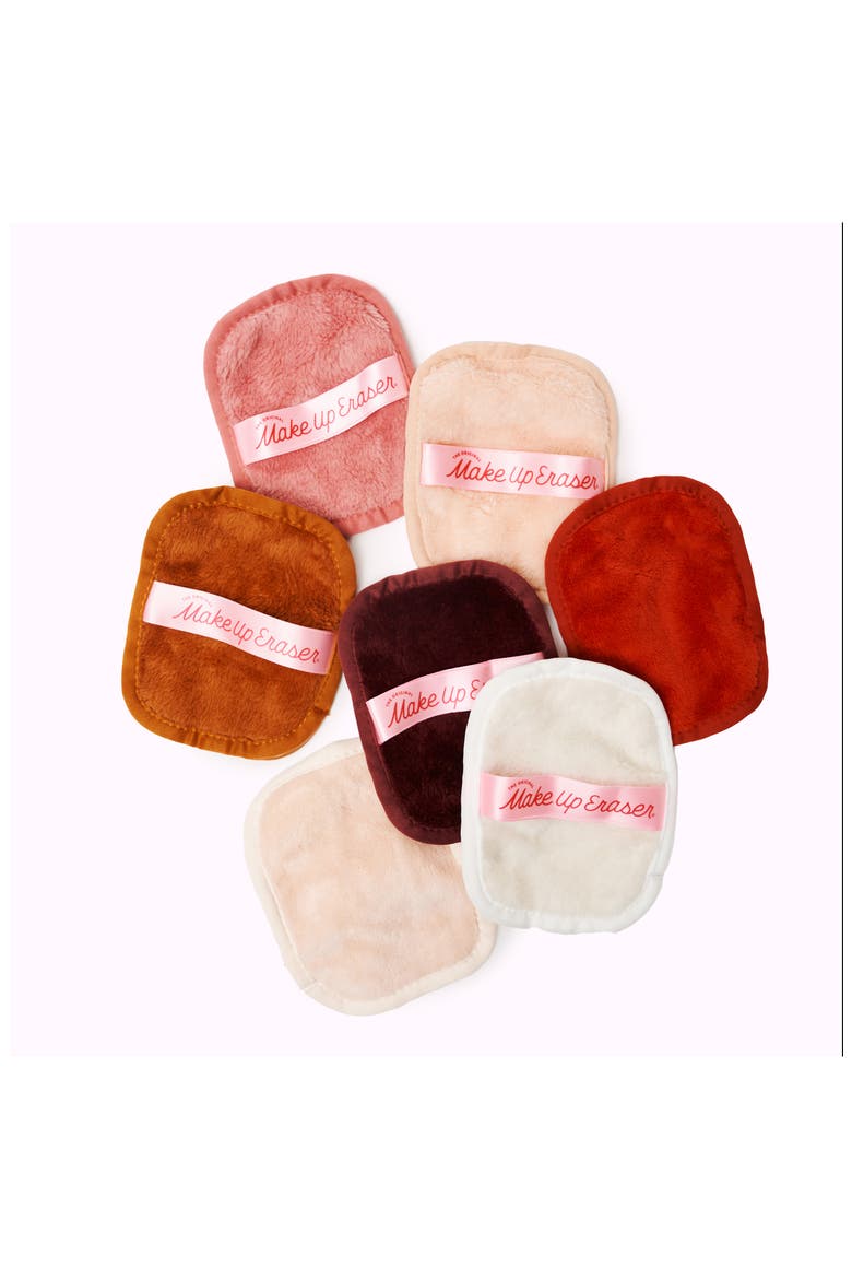 7-Day Hot Cocoa MakeUp Eraser Set with Laundry Bag, Alternate, color, HOT COCOA