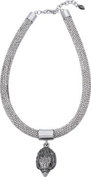 Kurt Geiger London Pavé Collar Pendant Necklace