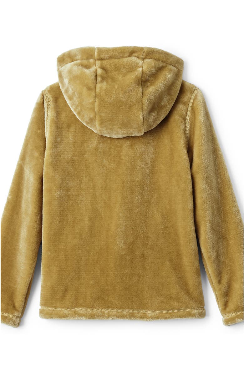 Lands' End Girls Softest Fleece Jacket, Alternate, color, Khaki