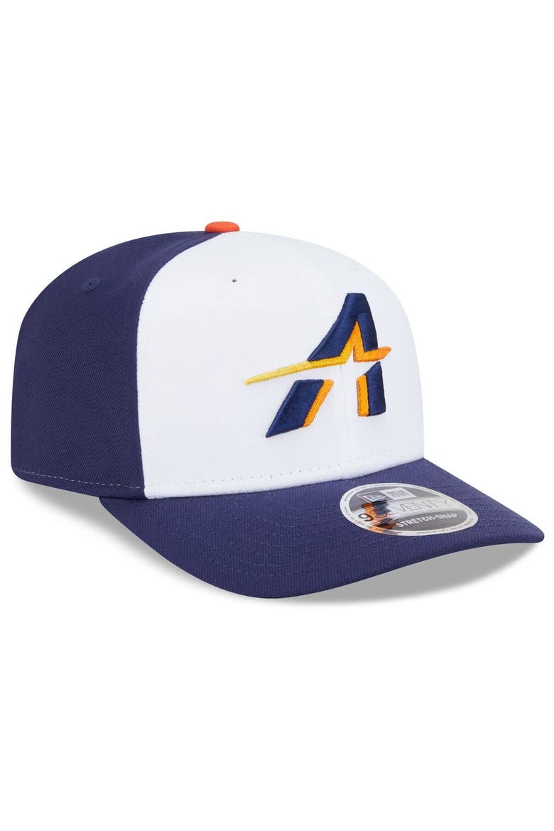 Men's New Era  White/Navy Houston Astros 2025 City Connect 9SEVENTY Adjustable Hat, Alternate, color, White
