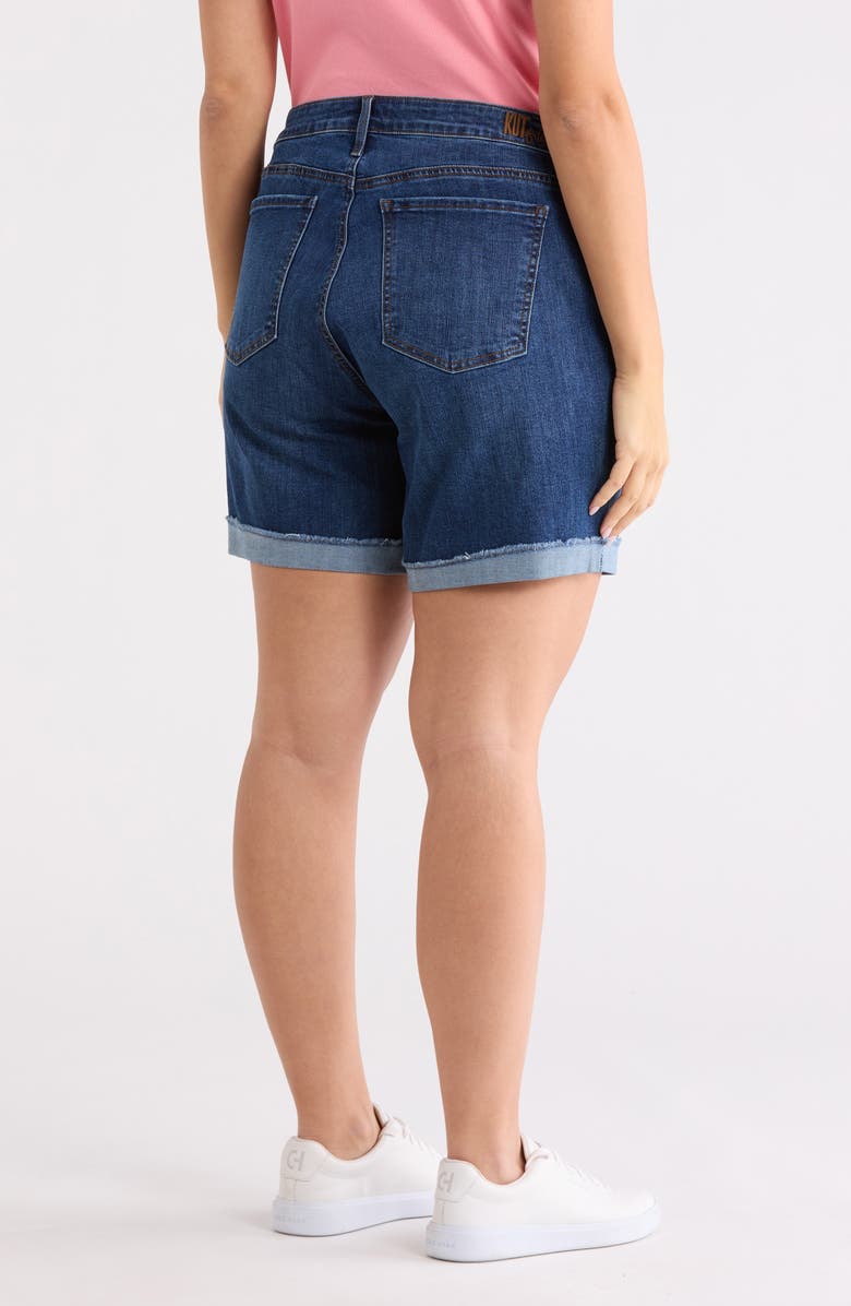 KUT from the Kloth Katy Boyfriend Shorts, Alternate, color, Bamboo