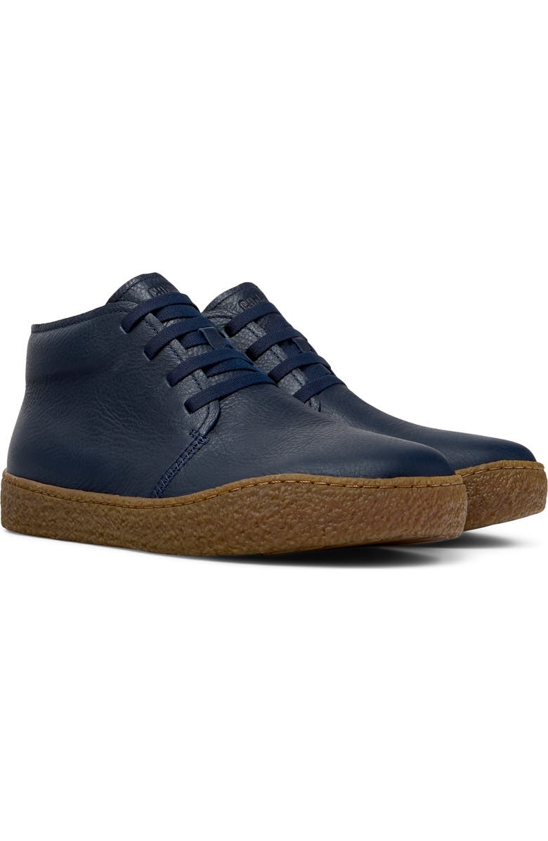 Camper Peu Terreno Mid Top Sneaker, Main, color, Dark Blue