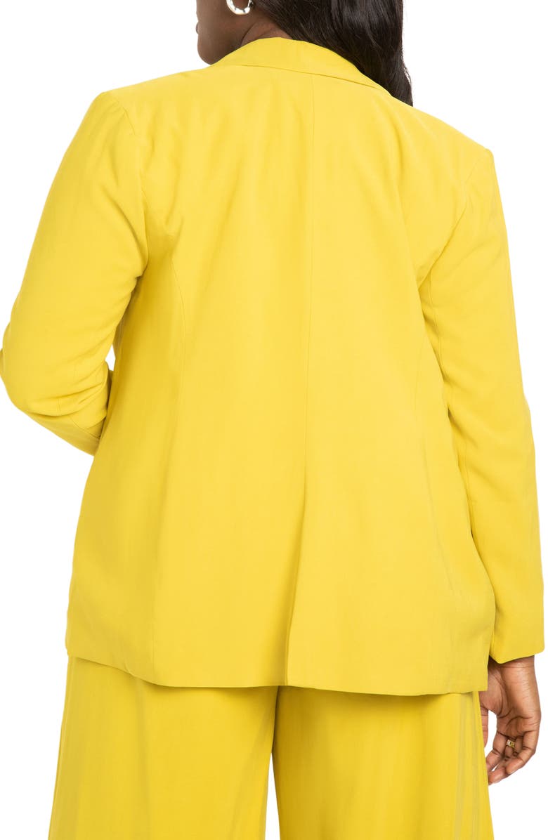 ELOQUII Longline Blazer, Alternate, color,