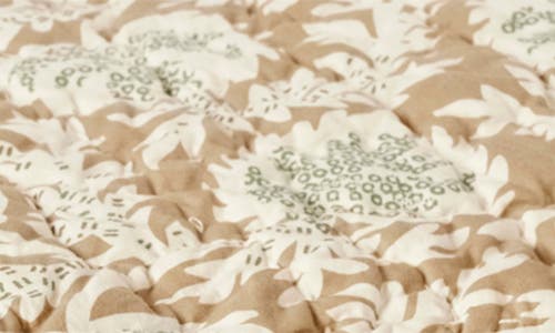 Coyuchi Robles Hand-stitched Organic Cotton Quilt In Neutral