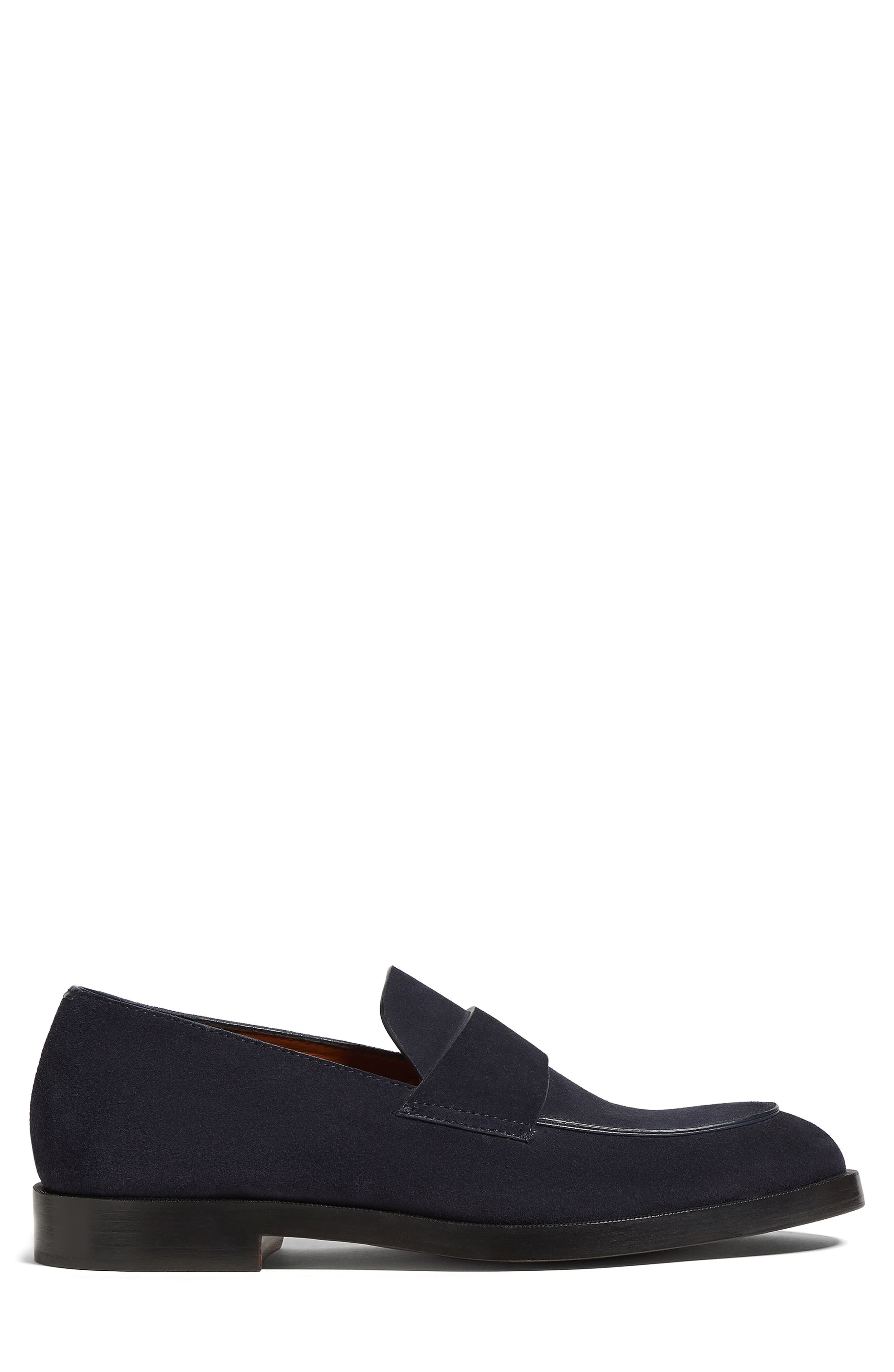 ZEGNA Torino Suede Loafer, Alternate, color, 