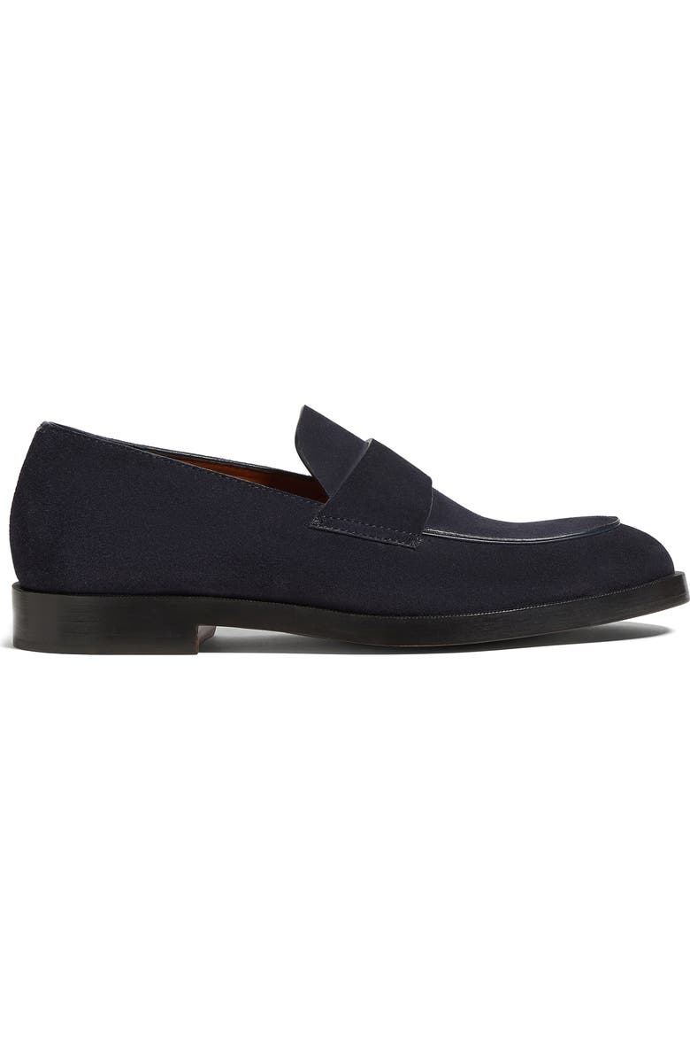 ZEGNA Torino Suede Loafer, Alternate, color,