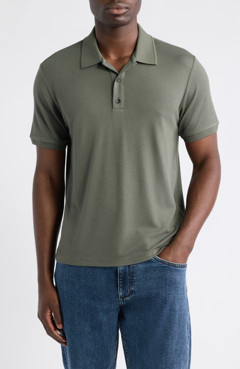 Slim Fit Tech Piqué Polo