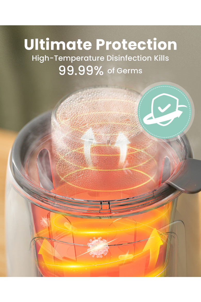 Baby Bottle Warmer, Alternate, color, White