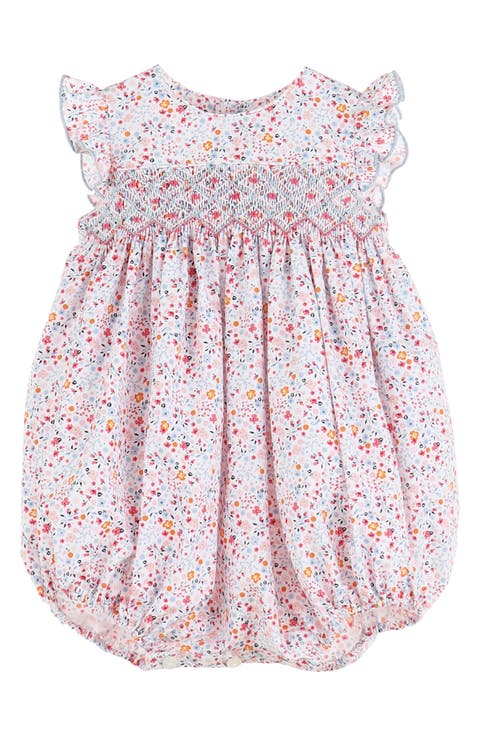 Floral Cotton Bubble Romper (Baby)