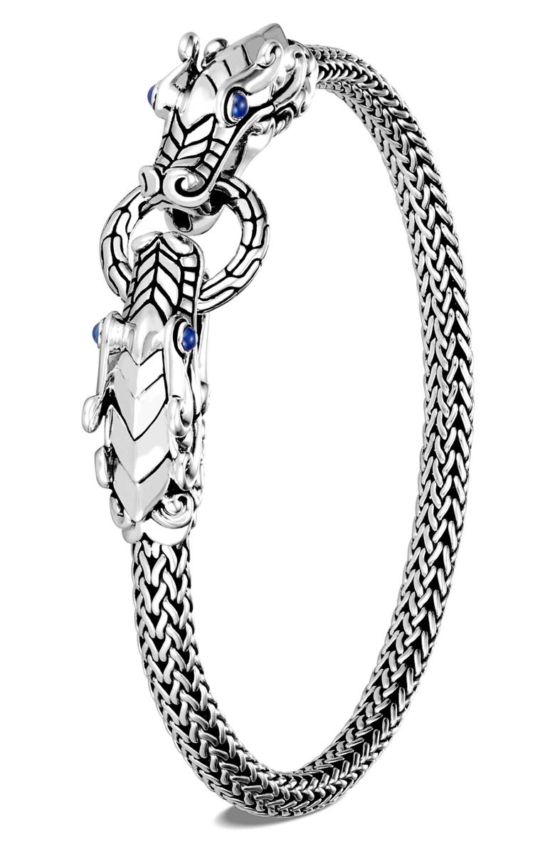 John Hardy Legends Naga Double Dragon Head Bracelet, Alternate, color, 