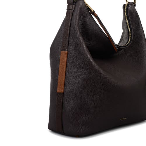 Radley Waterloo Way Medium Ziptop Shoulder Bag In Gray