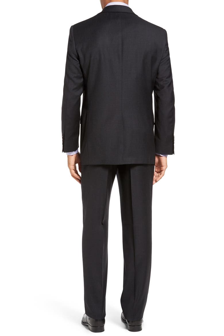 Chicago Classic Fit Solid Wool Suit, Alternate, color, CHARCOAL