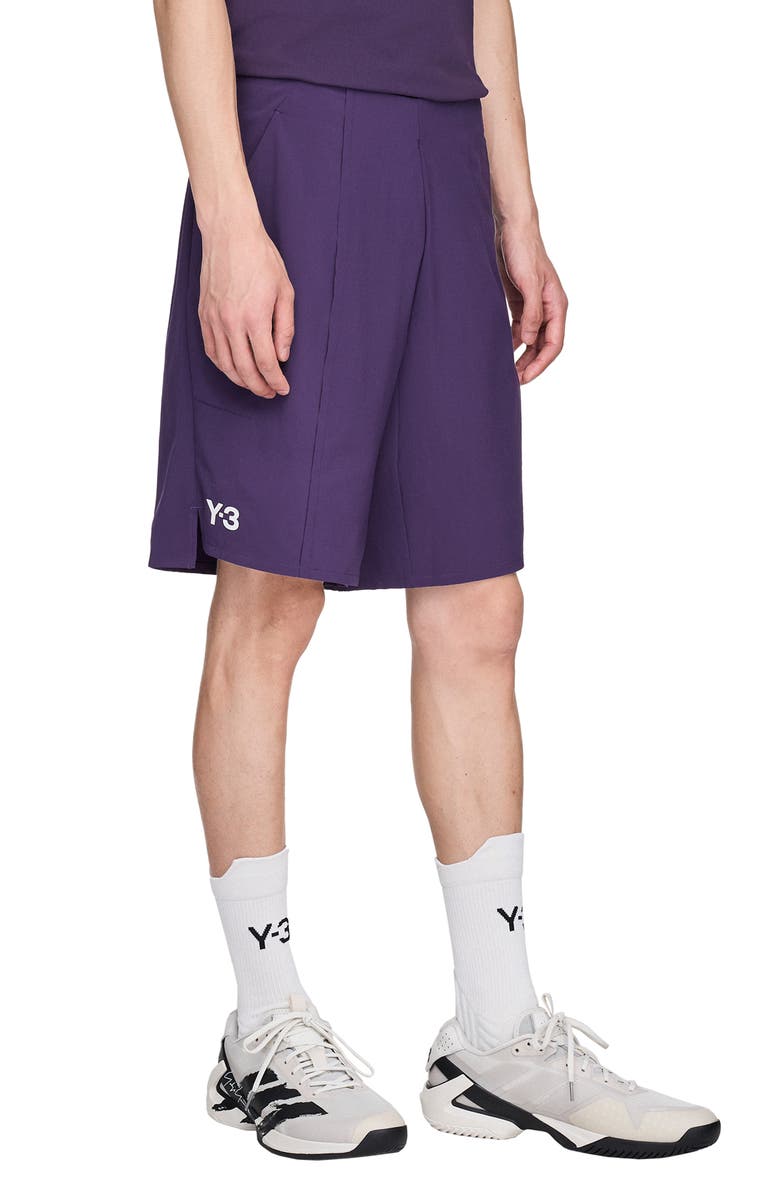 adidas Tennis Pro Ergo Shorts, Main, color, Aurora Plum