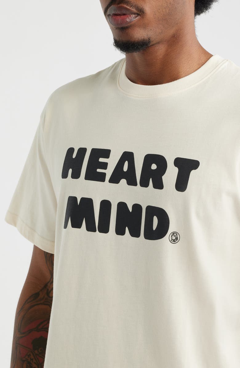 Billionaire Boys Club Heart Mind Graphic T-Shirt, Alternate, color, Ecru