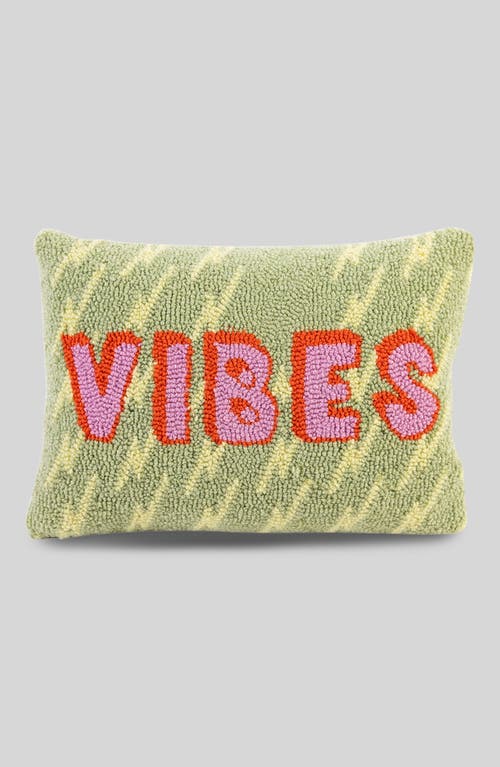 Furbish Vibes Hook Pillow In Army Green