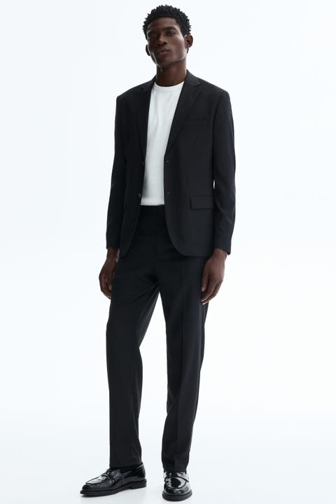 Regular-fit suit pants