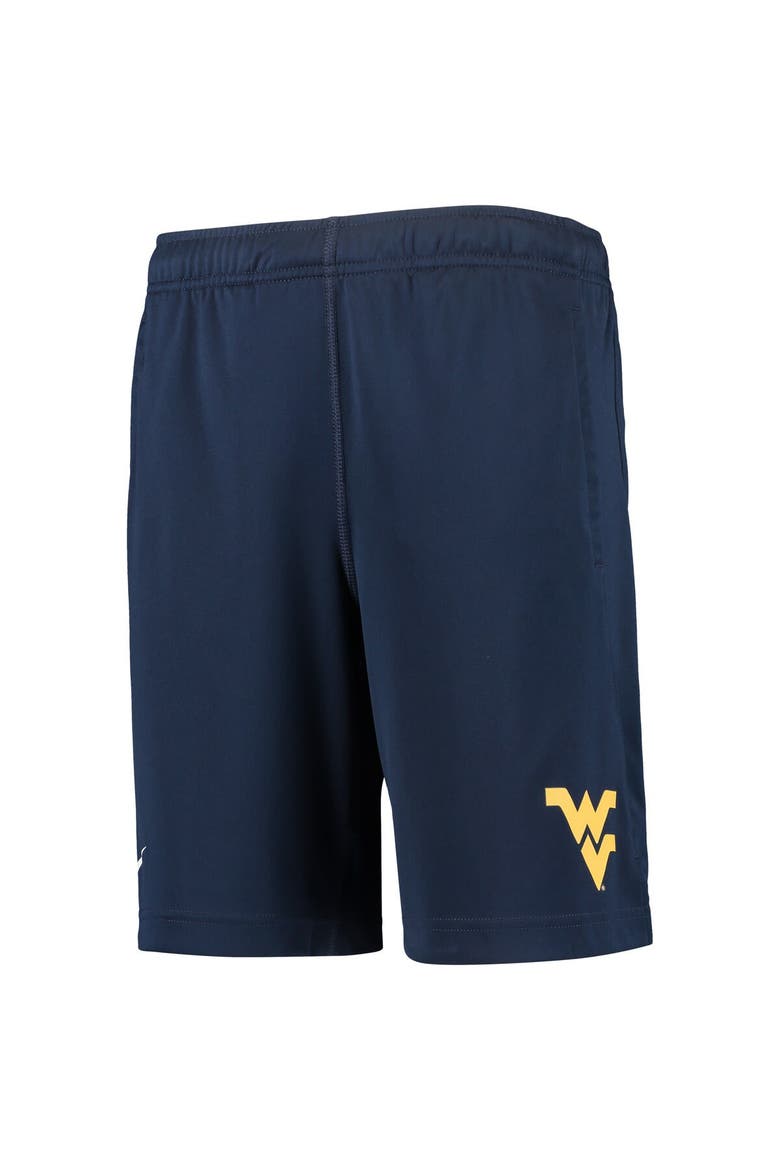 Youth Nike Navy West Virginia Mountaineers Performance Fly Shorts, Alternate, color, Navy