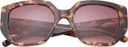 Ted Baker 54mm Gradient Square Sunglasses