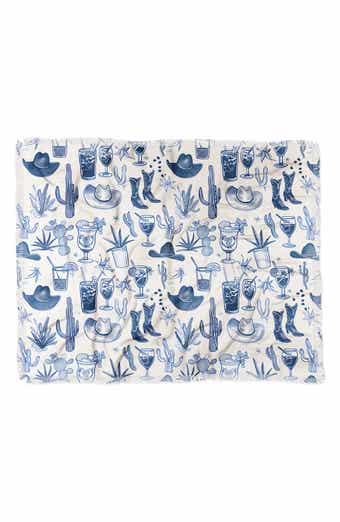 Deny Designs Fringe Trim Throw Blanket