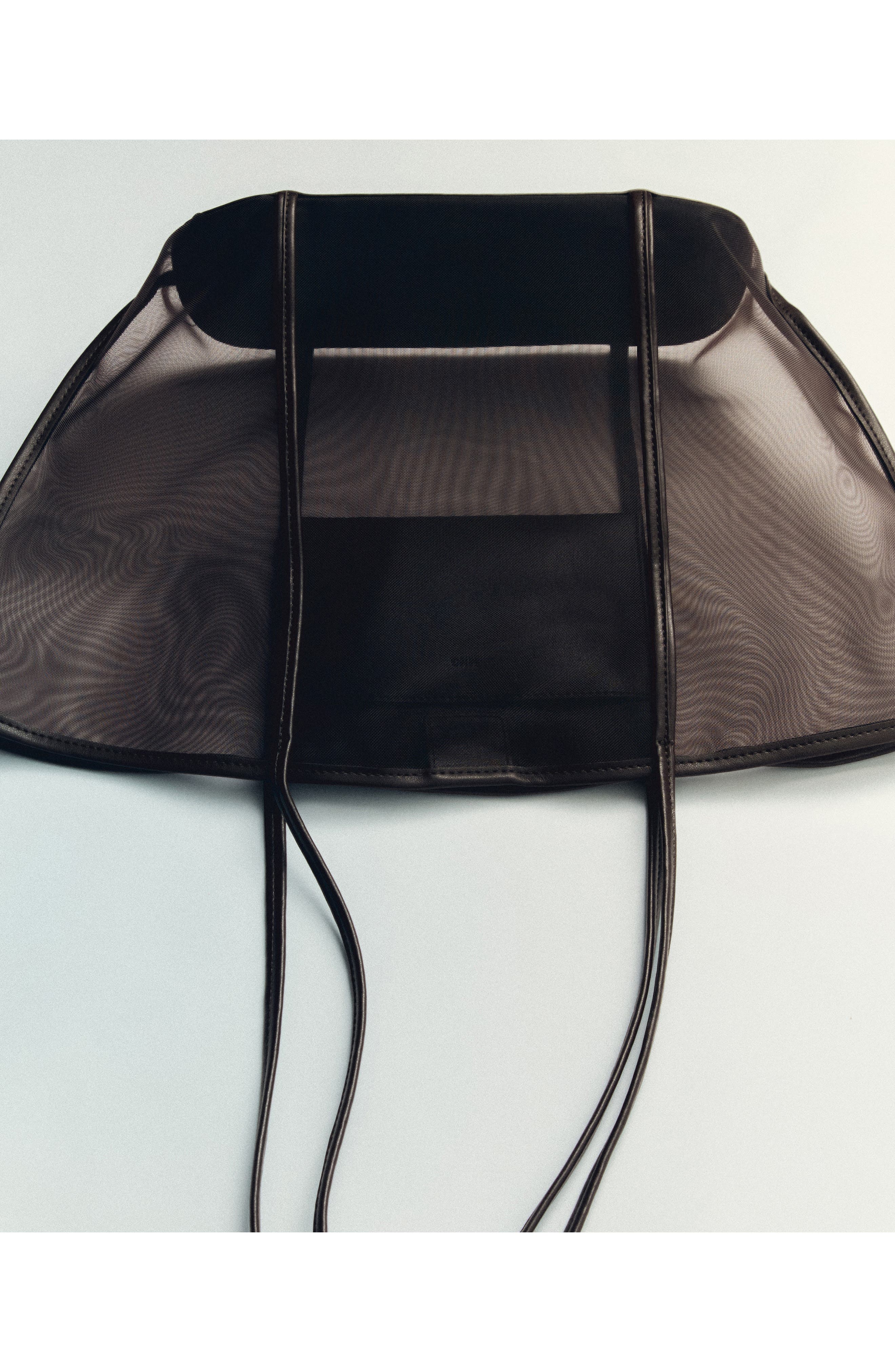 MANGO Larger Shopper Bag, Alternate, color, Chocolate