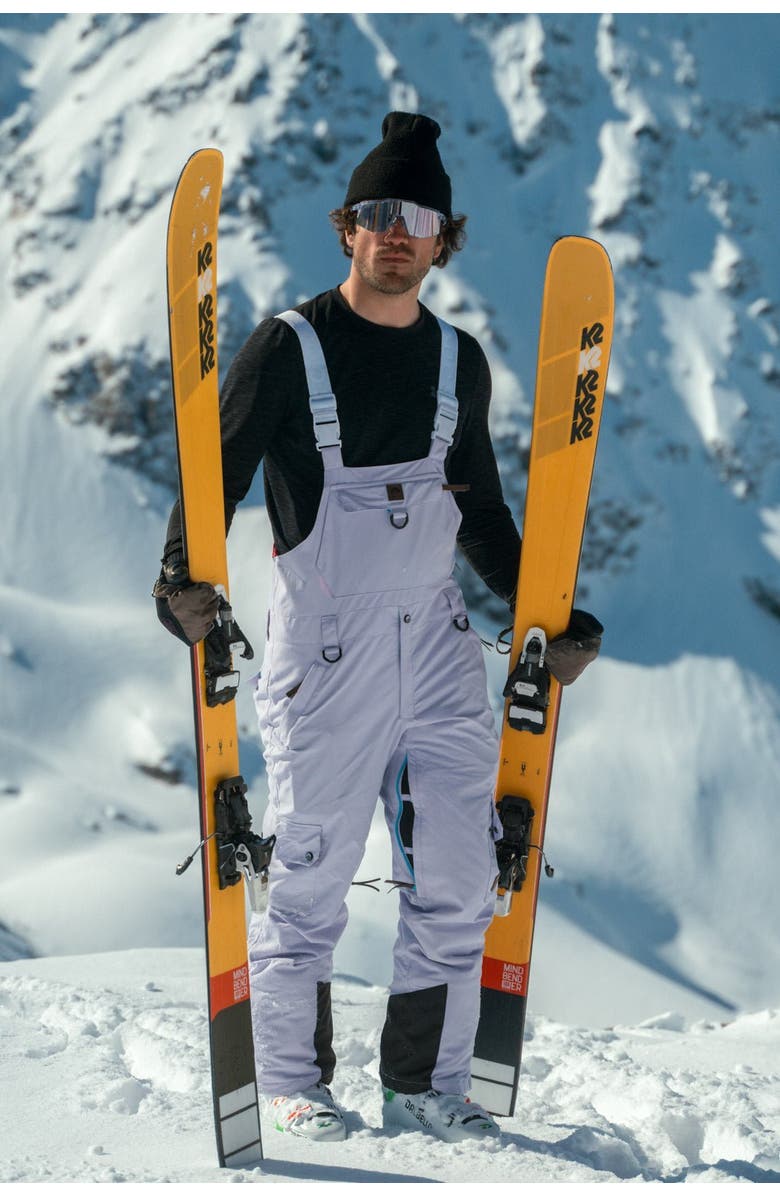 OOSC Yeh Man Bib Pant - Lavender, Alternate, color, Lavender