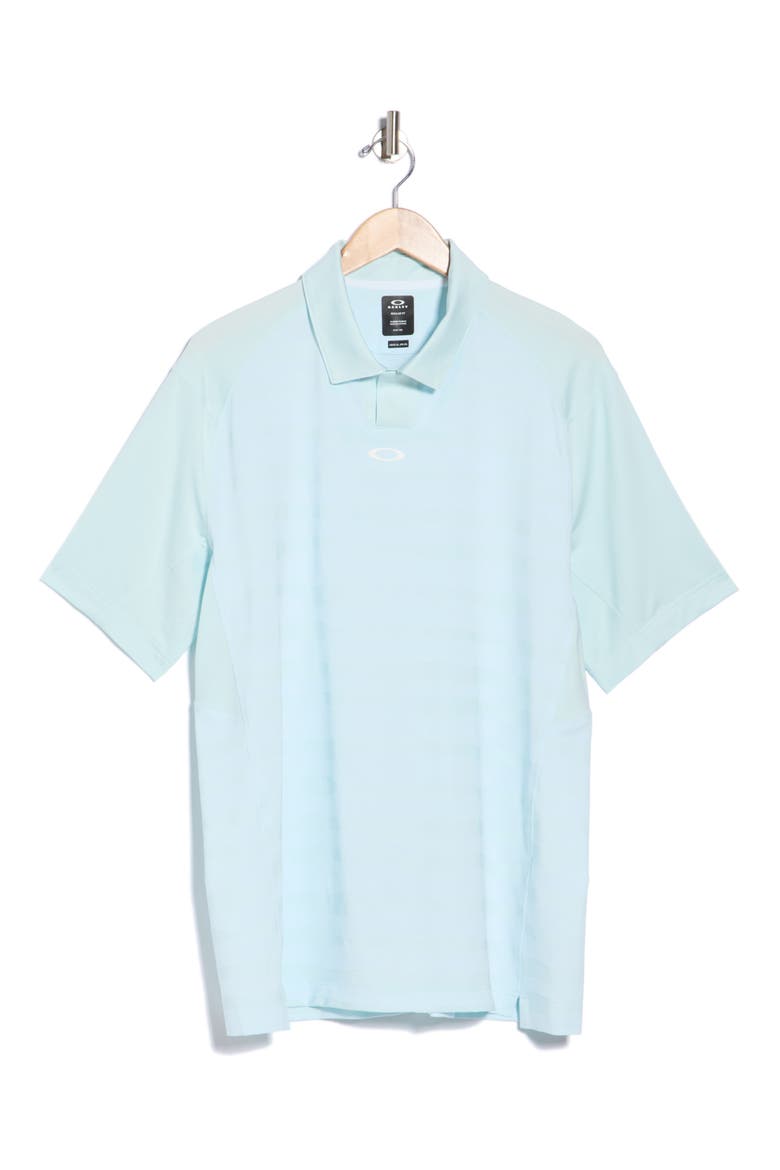 Wave Length Stripe Performance Polo, Main, color, FROST