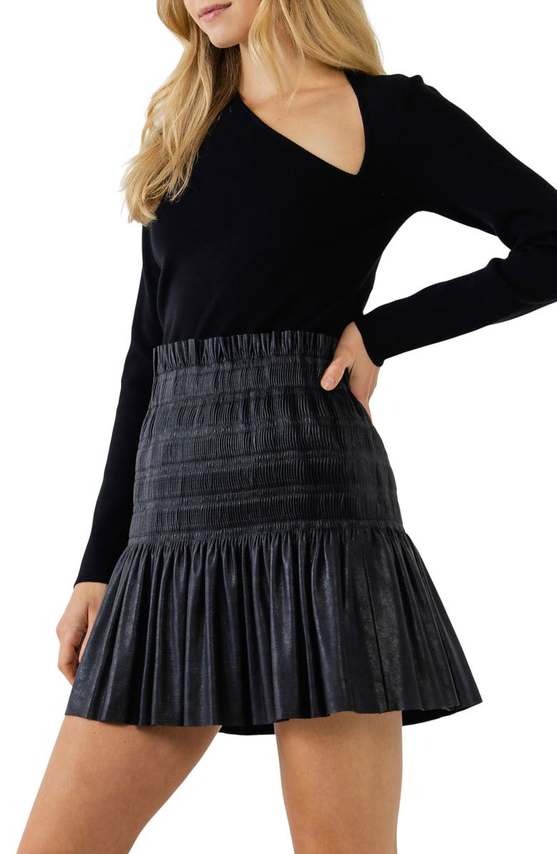 Endless Rose Cutout Long Sleeve Top, Alternate, color,