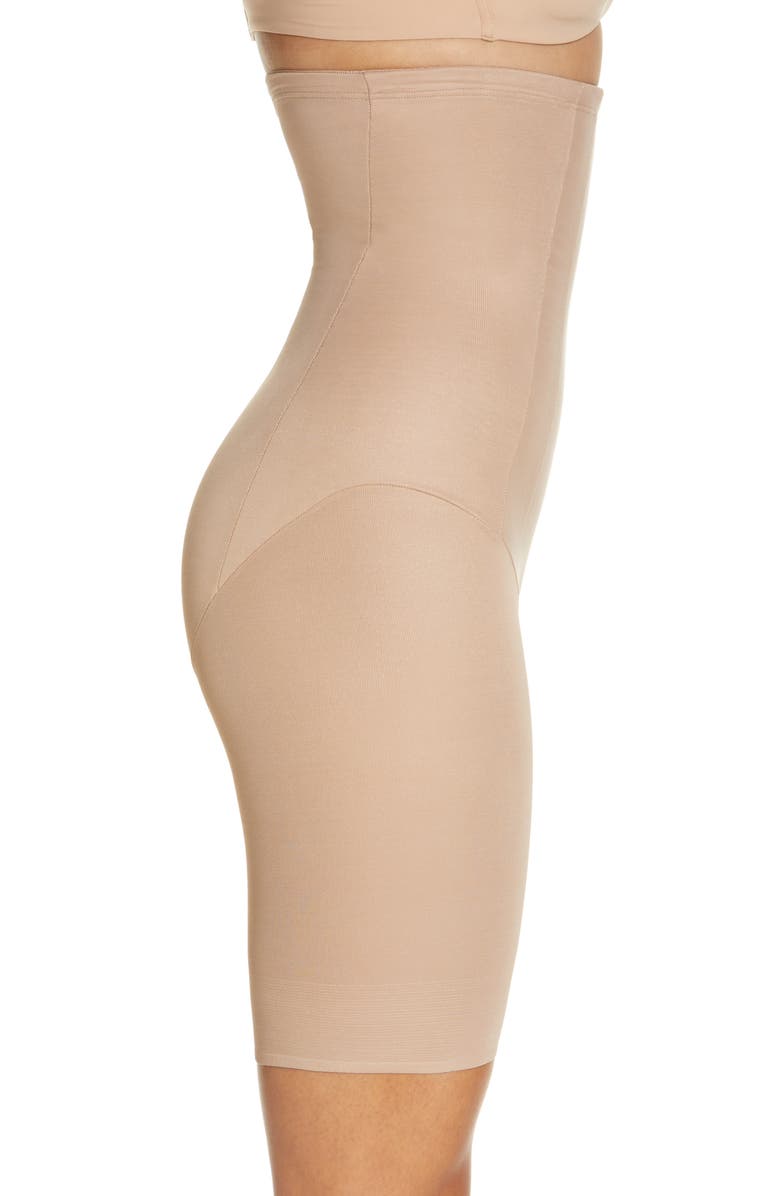 Miraclesuit<sup>®</sup> Shape with an Edge<sup>®</sup> High Waist Thigh Slimmer, Alternate, color, Stucco