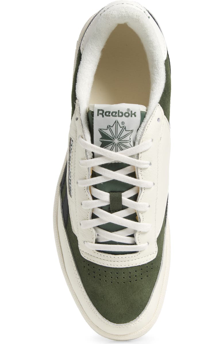 Reebok Club C Revenge II Sneaker, Alternate, color, Chalk/Breakawaygreen/Black