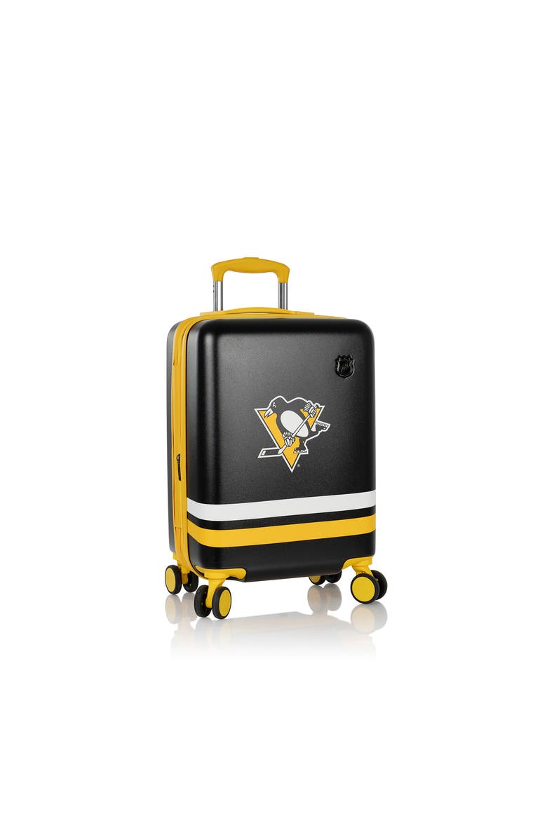 NHL 21 Inch Luggage - Pittsburgh Penguins, Main, color, Black