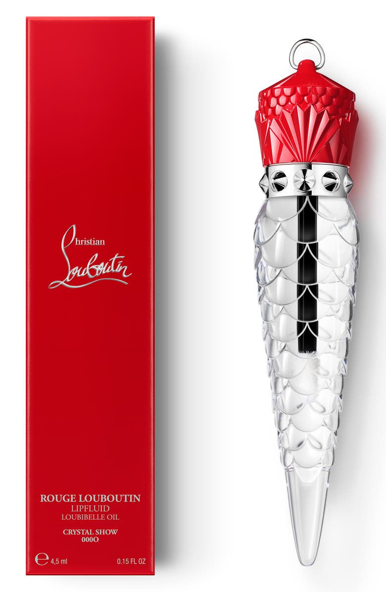 Christian Louboutin Rouge Louboutin Loubibelle Oil, Alternate, color, 000 Crystal Show