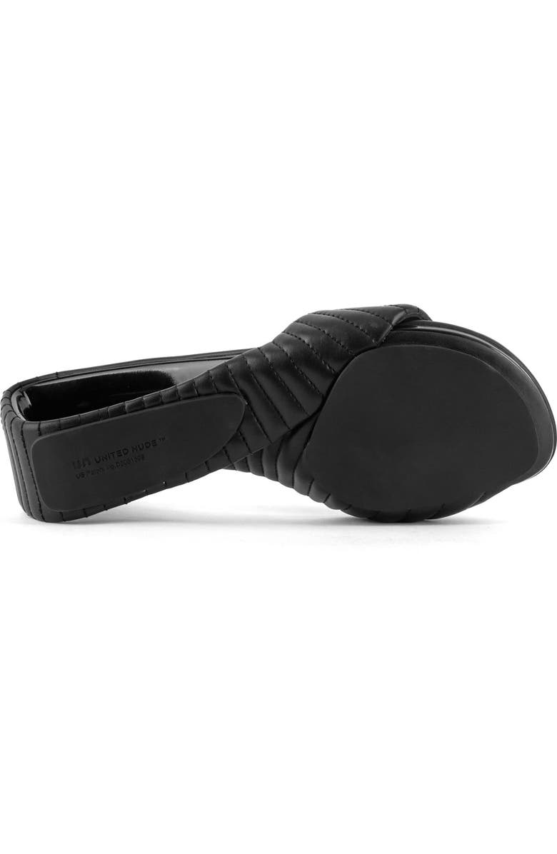 United Nude Mobius Mid Puffier Sandals, Alternate, color, Black Puffier