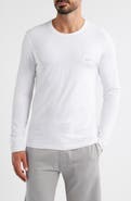 BOSS Mix Match Long Sleeve Stretch Cotton Pajama T-Shirt
