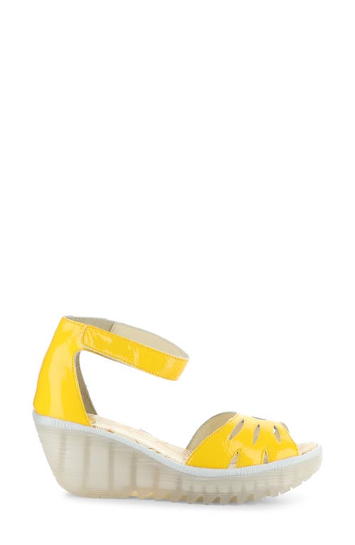 FLY LONDON FLY LONDON YELU PLATFORM WEDGE SANDAL