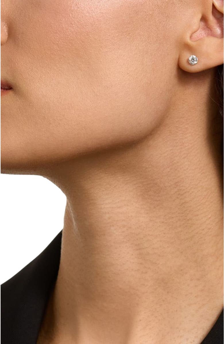 Bliss Diamond 1 Carat (ctw) Diamond Studs in 14k or Gold Lab Grown, Alternate, color, 14K Yellow Gold