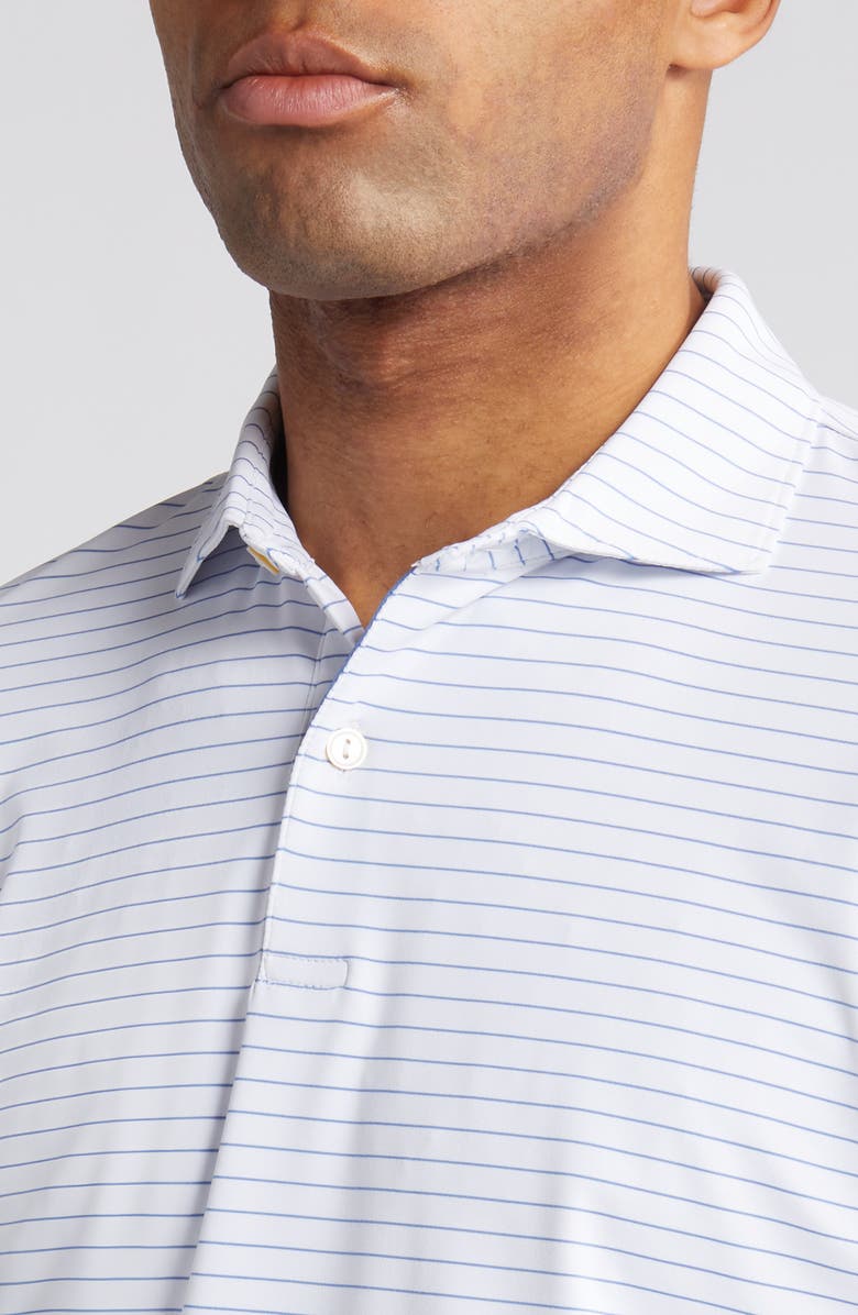 Peter Millar Duet Stripe Performance Golf Polo, Alternate, color, 