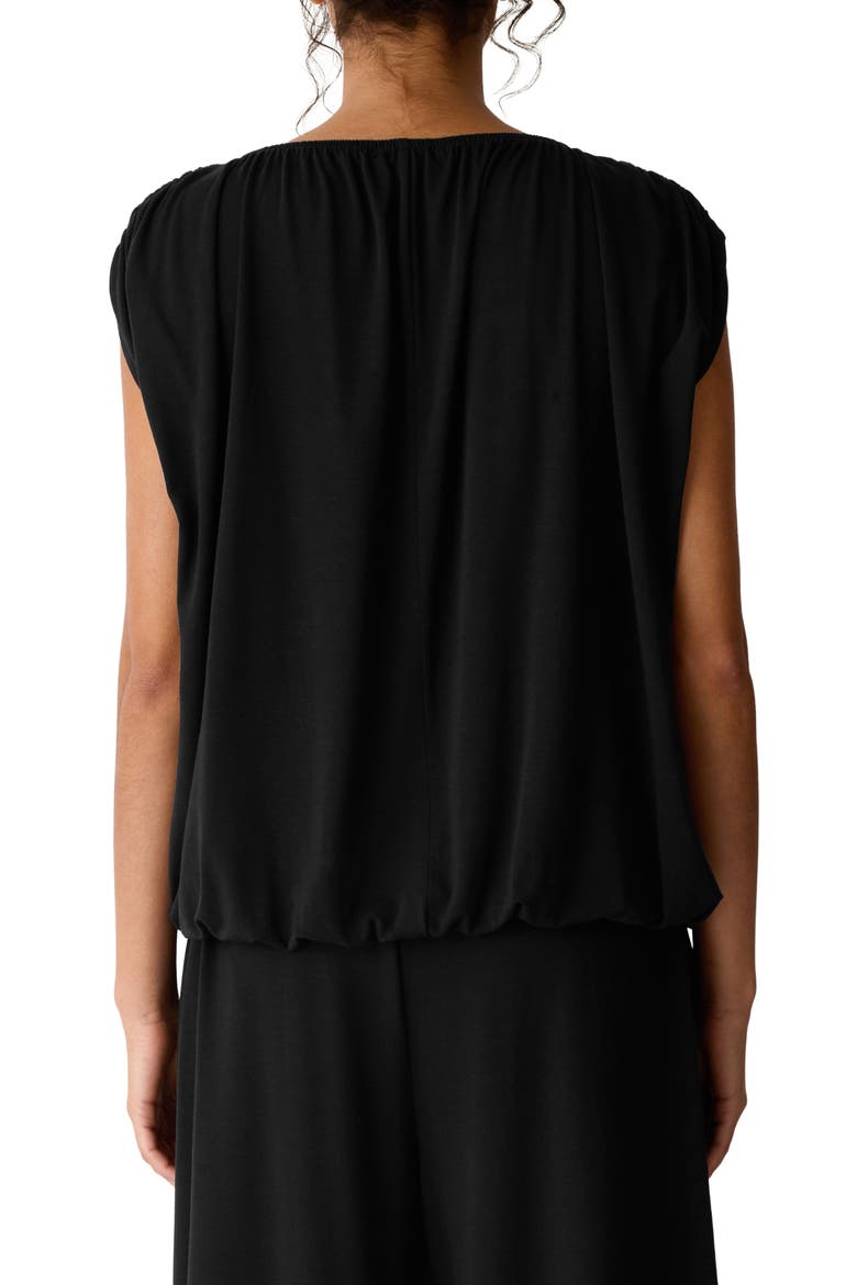 Boat Neck Top, Alternate, color, BLACK